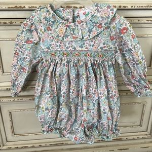 Shrimp and Grits bubble romper